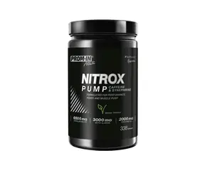 Pompa Nitrox Prom-In Kofeina Synephrine 338g Malina Cytryna