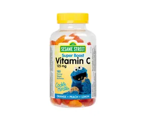 Webber Naturals Witamina C 125 mg Wegańskie 180 Żelków
