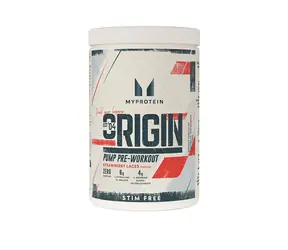 MyProtein Origin Pre-Workout Stim Free 600 g truskawkowy