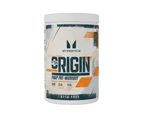 MyProtein Origin Pre-Workout Stim Free pomarańcza-mango 600 g