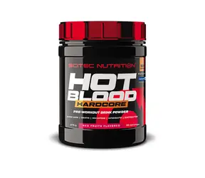 Scitec Nutrition Hot Blood Hardcore 375 g czerwone owoce