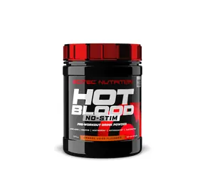 Scitec Nutrition Hot Blood No-Stim sok pomarańczowy 375 g
