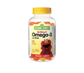 Webber Naturals Sesame Street Omega 3 z DHA 120 żelków