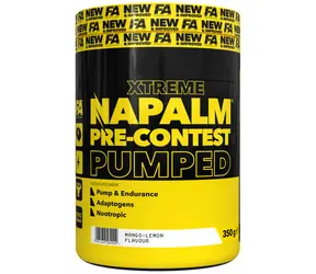 Fitness Authority Napalm Pre-Contest Pumped 350g Mango Lemon