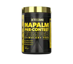 Fitness Authority Napalm Pre-Contest Pumped Stimulant Free 350g Mango Lemon