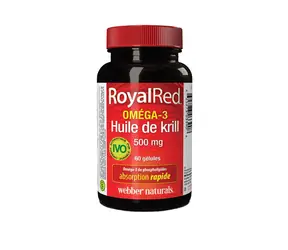 Webber Naturals Omega-3 Olej z kryla 500 mg 60 kapsułek