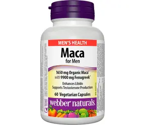 Webber Naturals Maca dla mężczyzn 60 kapsułek