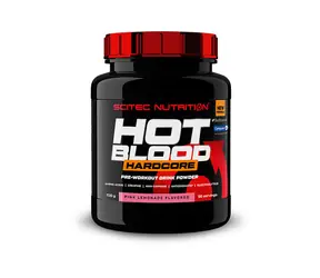 Scitec Nutrition Hot Blood Hardcore 700 g różowa lemoniada