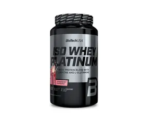 BioTech Iso Whey Platinum truskawkowy 908 g