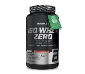 BioTech Iso Whey Zero Black 908 g truskawkowy