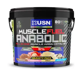 USN Muscle Fuel 4000 g czekolada, truskawka, wanilia i ciasteczka
