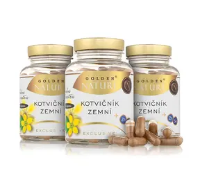 Kotwa gruntowa Golden Nature Exclusive 90%+Cynk+Selen 300 cps. (3x100 cps)