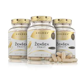 Golden Nature Exclusive True Ginseng 80% ginsenozydów 300 cps. (3x100 cps)