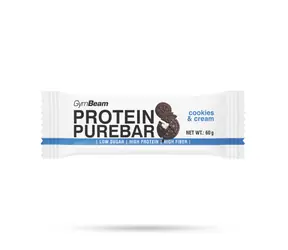 Baton proteinowy PureBar - GymBeam (ciasteczka i krem, 60 g)