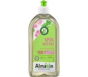 Płyn do mycia naczyń Dzika róża i melisa 500 ml - AlmaWin