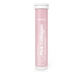 Sparkling Pink Collagen - BeastPink (truskawka-malina, 20 tabl.)