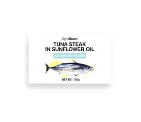 Stek z tuńczyka w oleju słonecznikowym - GymBeam (110 g)