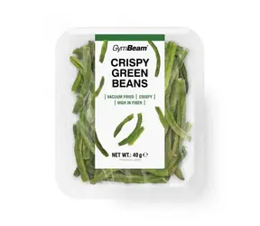 Chrupiąca zielona fasolka - GymBeam (40 g)