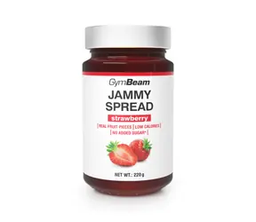 Dżemowy krem - GymBeam (truskawkowy, 220 g)