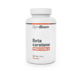 Beta-karoten (prowitamina A) - GymBeam (60 kapsułek)