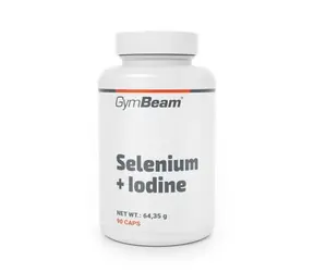 Selen + jod - GymBeam (90 kaps.)