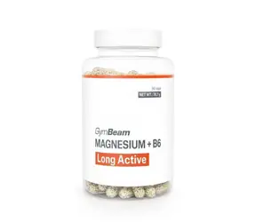 Magnez + B6 o Long działaniu - GymBeam (90 tabl.)