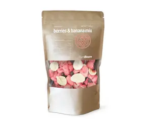 Liofilizowana mieszanka jagód i banana - GymBeam (100 g)