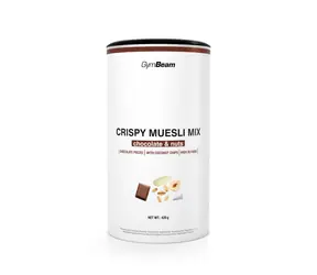Chrupiąca mieszanka musli - GymBeam (orzechy czekoladowe, 420 g)
