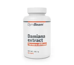 Damiana (Turnera diffusa) - GymBeam (90 kapsułek)