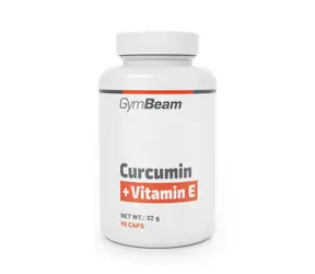 Kurkumina + Witamina E - GymBeam (90 kapsułek)