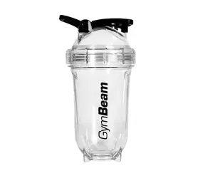 Shaker Tritan Clear 500 ml - GymBeam (biały)