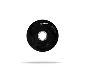 Tarcza żelazna 51 mm - GymBeam (czarna)