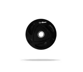 Tarcza żelazna 30 mm - GymBeam (czarna)