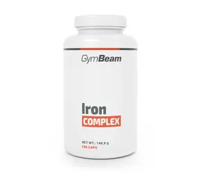 Kompleks żelaza - GymBeam (240 kaps.)