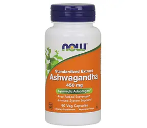 Ashwagandha 450 mg - NOW Foods (90 kaps.)