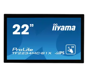 21,5" IIYAMA ProLite TF2234MC czarny / LED / 1920 x 1080 / IPS / 16:9 / 8 ms / 225 cd-m2 / VGA / DVI 