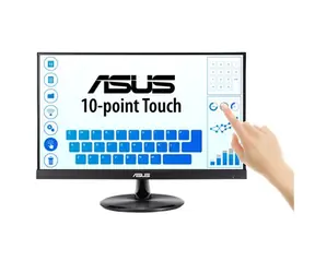 22" Asus VT229H czarny / IPS / FHD 1920x1080 / 16:9 / 5ms / 250cd-m2 / 1000:1 / VGA+HDMI / 1x USB 2.0