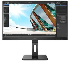 27" AOC 27P2Q czarny / IPS / 1920x1080 / 250cd / 16:9 / 1000:1 / 4ms / HDMI+ DP+VGA+DVI