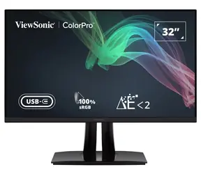 32" ViewSonic VP3256-4K / IPS / 3840 x 2160 / 5 ms / 1000:1 / 350cd-m2 / 2x HDMI / DP / VESA