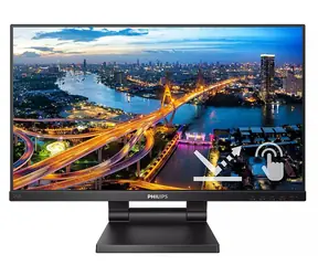 24" Philips 242B1TC czarny / 1920 x 1080 / 75 Hz / 4 ms / 250cd / HDMI / DP / VGA / REPRO / VESA 