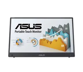 15,6" Asus ZenScreen MB16AHT / IPS / FHD 1920 x 1080 / 16:9 / 5 ms / 250 cd / 700:1 / USB-C + HDMI / czarny