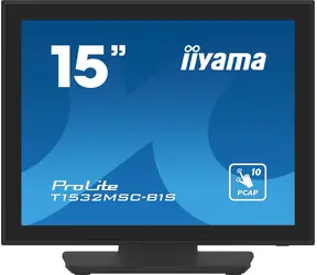15" IIYAMA T1532MSC-B1S / TN / 1024x768 / 800:1 / 350cd-m2 / 8ms / HDMI+DP+VGA / głośnik / VESA