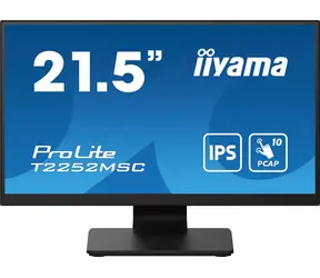 21,5" IIYAMA T2252MSC-B2 / IPS / 1920x1080 / 1000:1 / 250cd-m2 / 5ms / HDMI+DP / głośnik / VESA