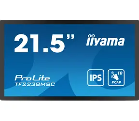 21,5" IIYAMA TF2238MSC-B1 / IPS / 1920x1080 / 1000:1 / 600cd-m2 / 5ms / HDMI+DP / głośnik / VESA
