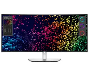 40" DELL U4025QW UltraSharp srebrny / IPS / 5120x2160 / 21:9 / 5ms / 1000:1 / 600cd-m2 / HDMI+DP+USB-C / HUB USB / VESA