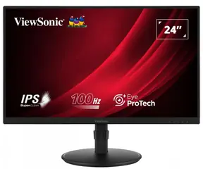 24" ViewSonic VG2408A czarny / IPS / 1920 x 1080 / 16:9 / 5 ms / 1300:1 / 250cd-m2 / HDMI + DP + VGA / Pivot / VESA / repr