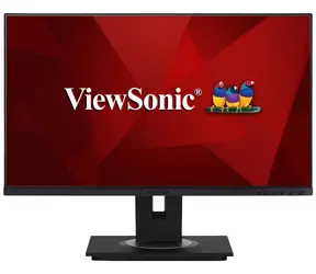 24" ViewSonic VG2448A-2 czarny / IPS / 1920 x 1080 / 16:9 / 5ms / 1000:1 / 250cd-m2 / HDMI + DP + VGA / Pivot / VESA / re