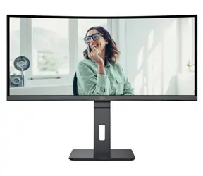 34" AOC CU34P3CV czarny / VA / 3440 x 1440 / 21:9 / 4ms / 3000:1 / 300cd-m2 / HDMI + DP / VESA / głośnik