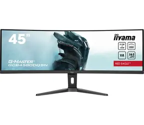 45" IIYAMA G-Master GCB4580DQSN-B1 czarny / VA / 5120x1440 / 32:9 / 0,8ms / 3000:1 / 450cd / głośnik / HDMI / DP