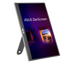 15,6" Asus ZenScreen MQ16AHE czarny / 1920 x 1080 / OLED / 16:9 / 1ms / 100000:1 / 400cd-m2 / 1x Mini HDMI + 1x USB-C
